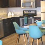 kitchen dining at Broadleaf Boulevard Apartments in Manchester